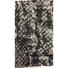 Tissu tricoté grossièrement teint en fil Nneedle